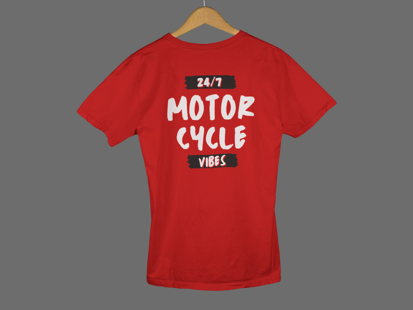 24/7 Motorcycle Vibes - Custom Motorcycle Streetwear Hoodie/T-Shirt. WickedLeisure.com