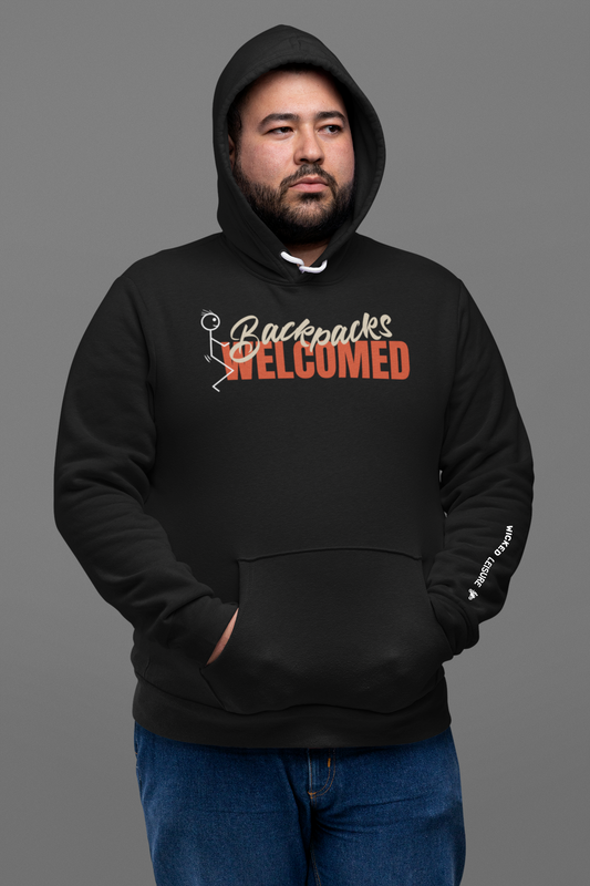 Backpacks Welcomed - Custom Motorcycle Streetwear Hoodie/T-Shirt. WickedLeisure.com