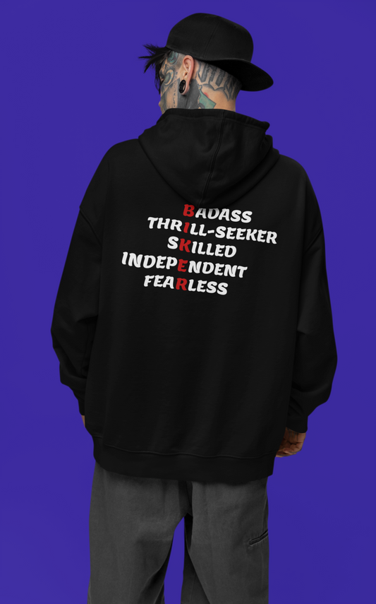 Biker - Custom Motorcycle Streetwear Hoodie/T-Shirt. WickedLeisure.com