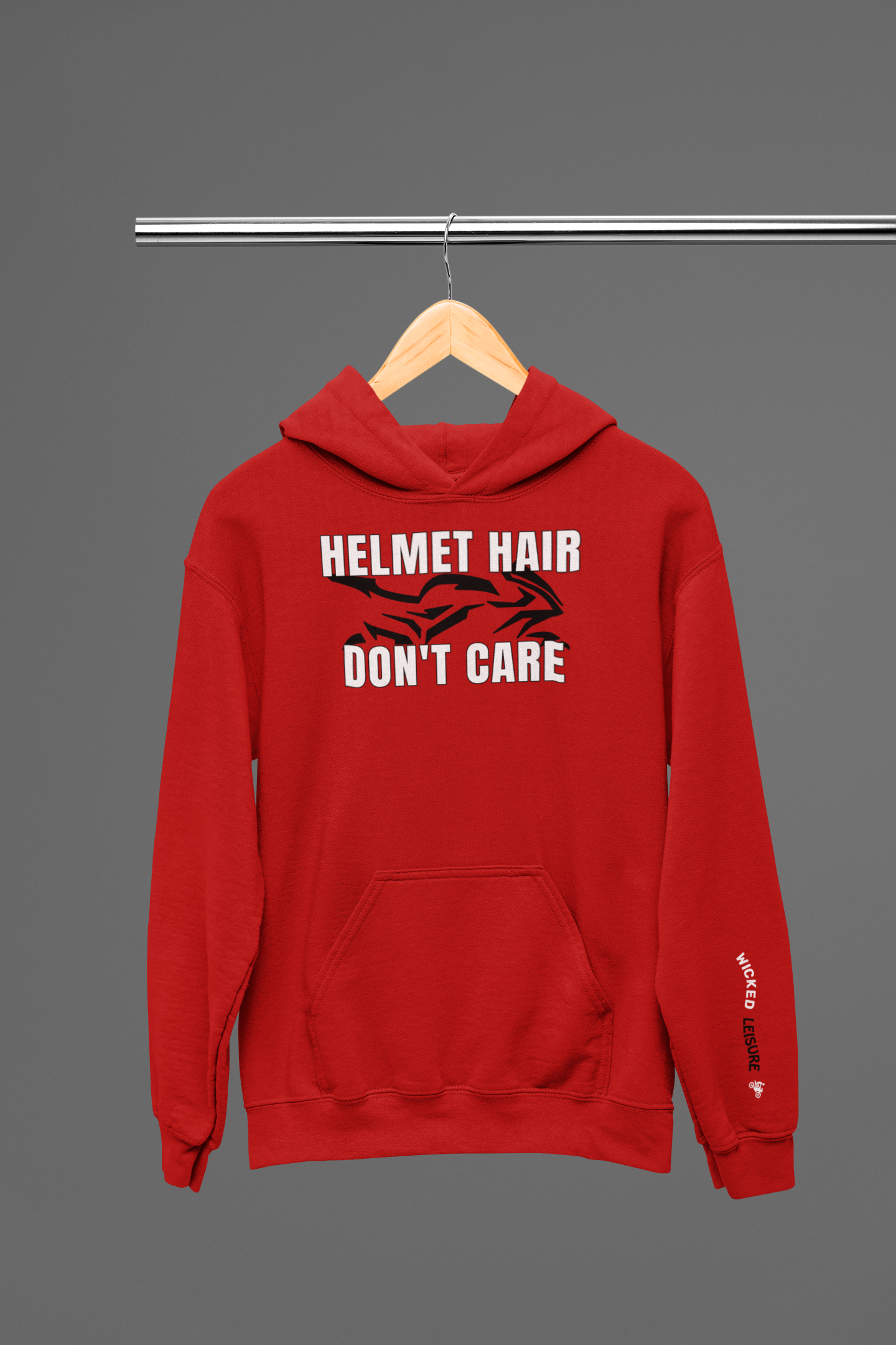 Helmet Hair Don't Care. WickedLeisure.com