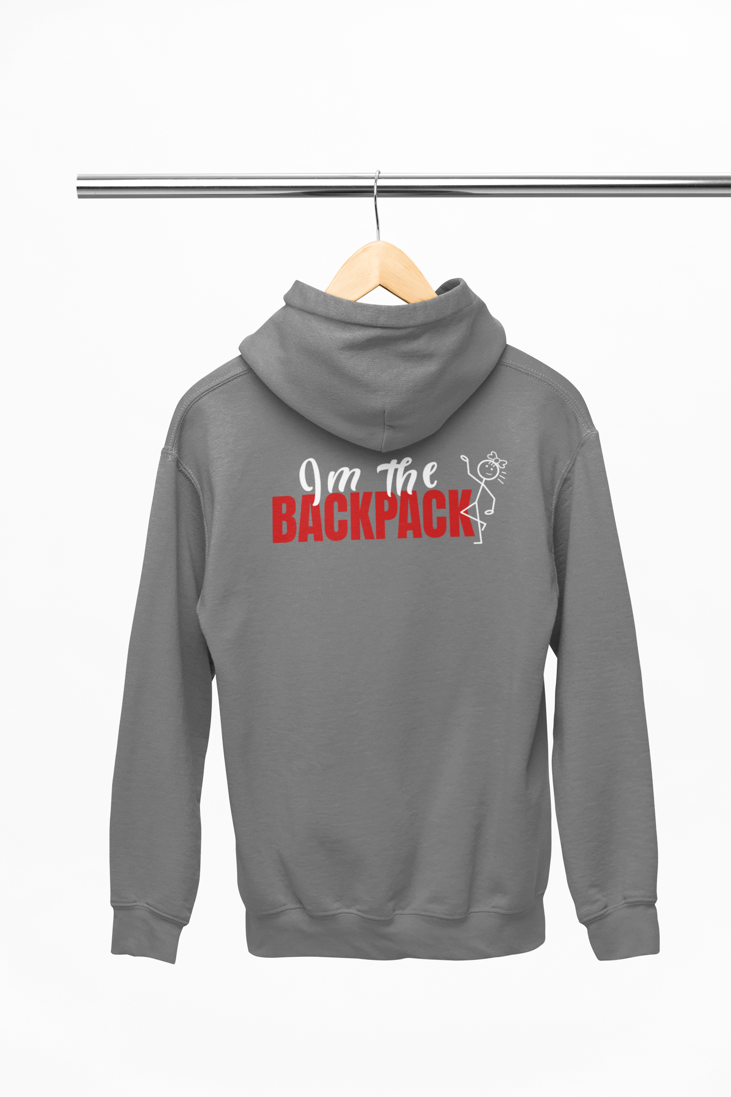 I'm The Backpack - Custom Motorcycle Streetwear Hoodie/T-Shirt. WickedLeisure.com