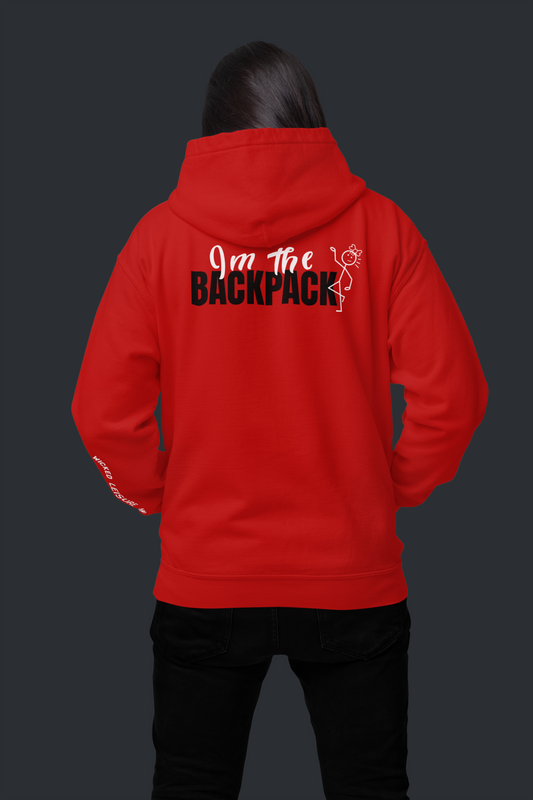I'm The Backpack - Custom Motorcycle Streetwear Hoodie/T-Shirt. WickedLeisure.com