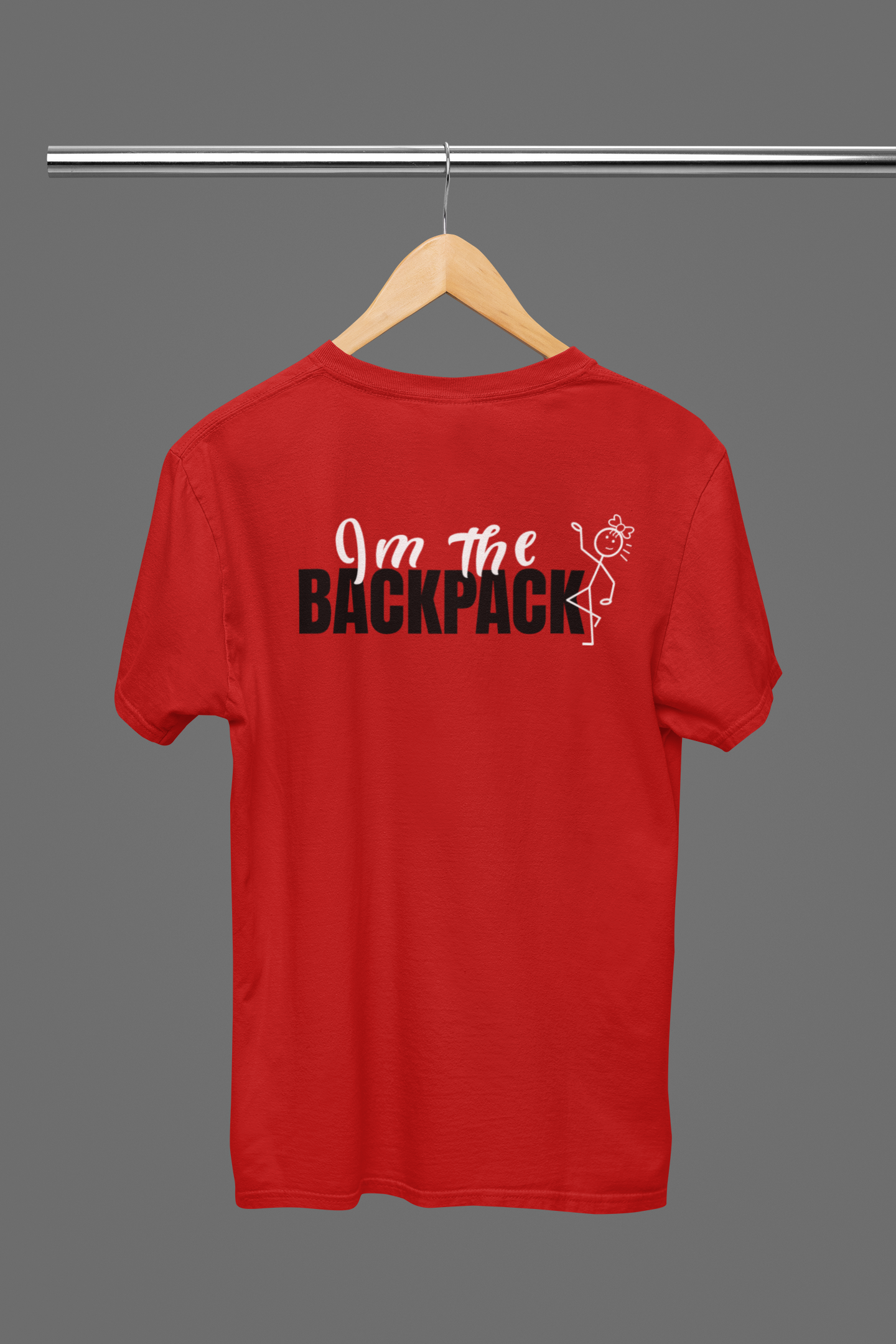I'm The Backpack - Custom Motorcycle Streetwear Hoodie/T-Shirt. WickedLeisure.com
