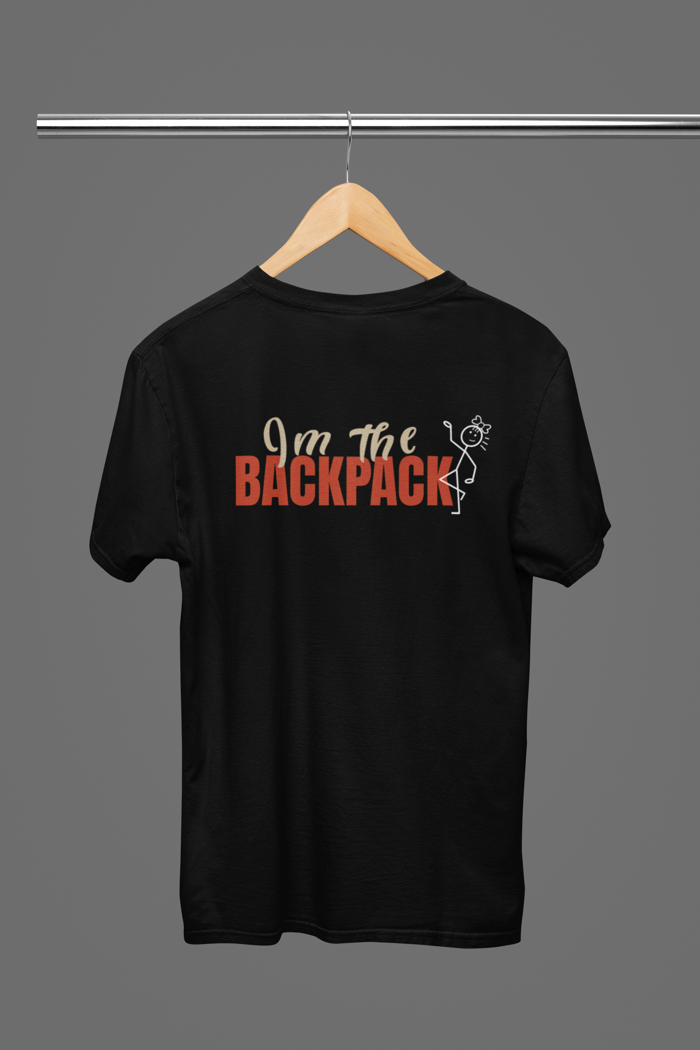 I'm The Backpack - Custom Motorcycle Streetwear Hoodie/T-Shirt. WickedLeisure.com