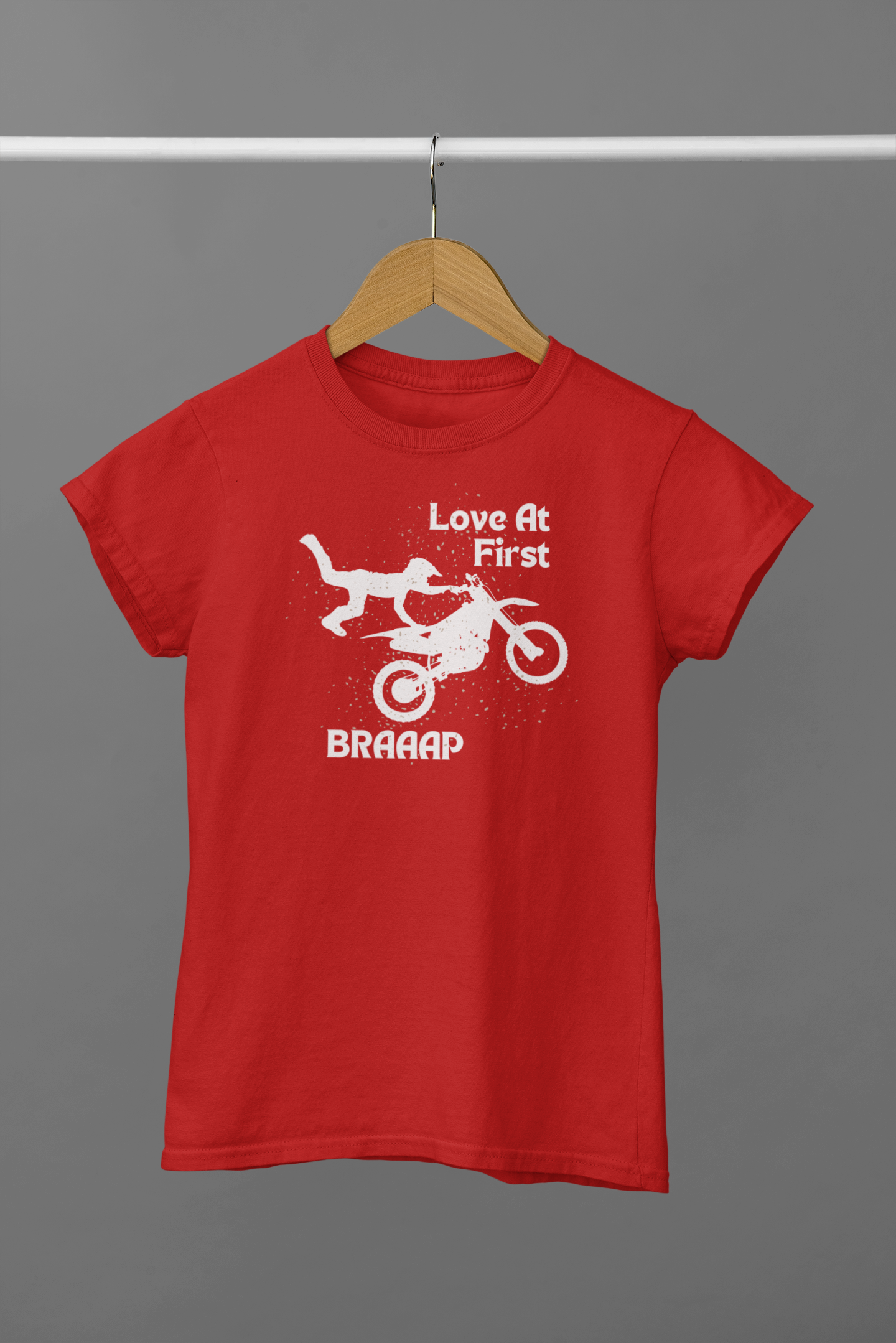 Love at First Braaap - Custom Motorcycle Streetwear Hoodie/T-Shirt. WickedLeisure.com