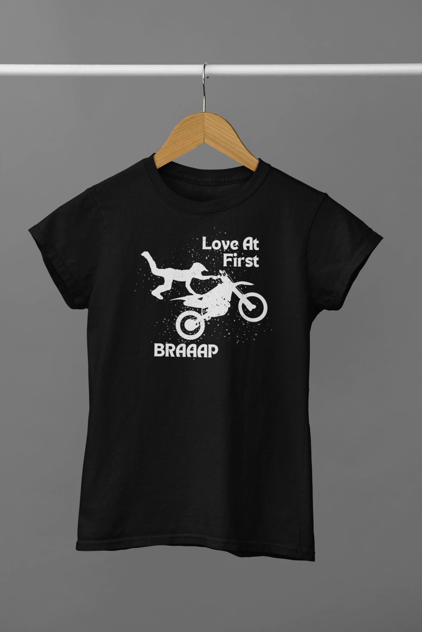 Love at First Braaap - Custom Motorcycle Streetwear Hoodie/T-Shirt. WickedLeisure.com