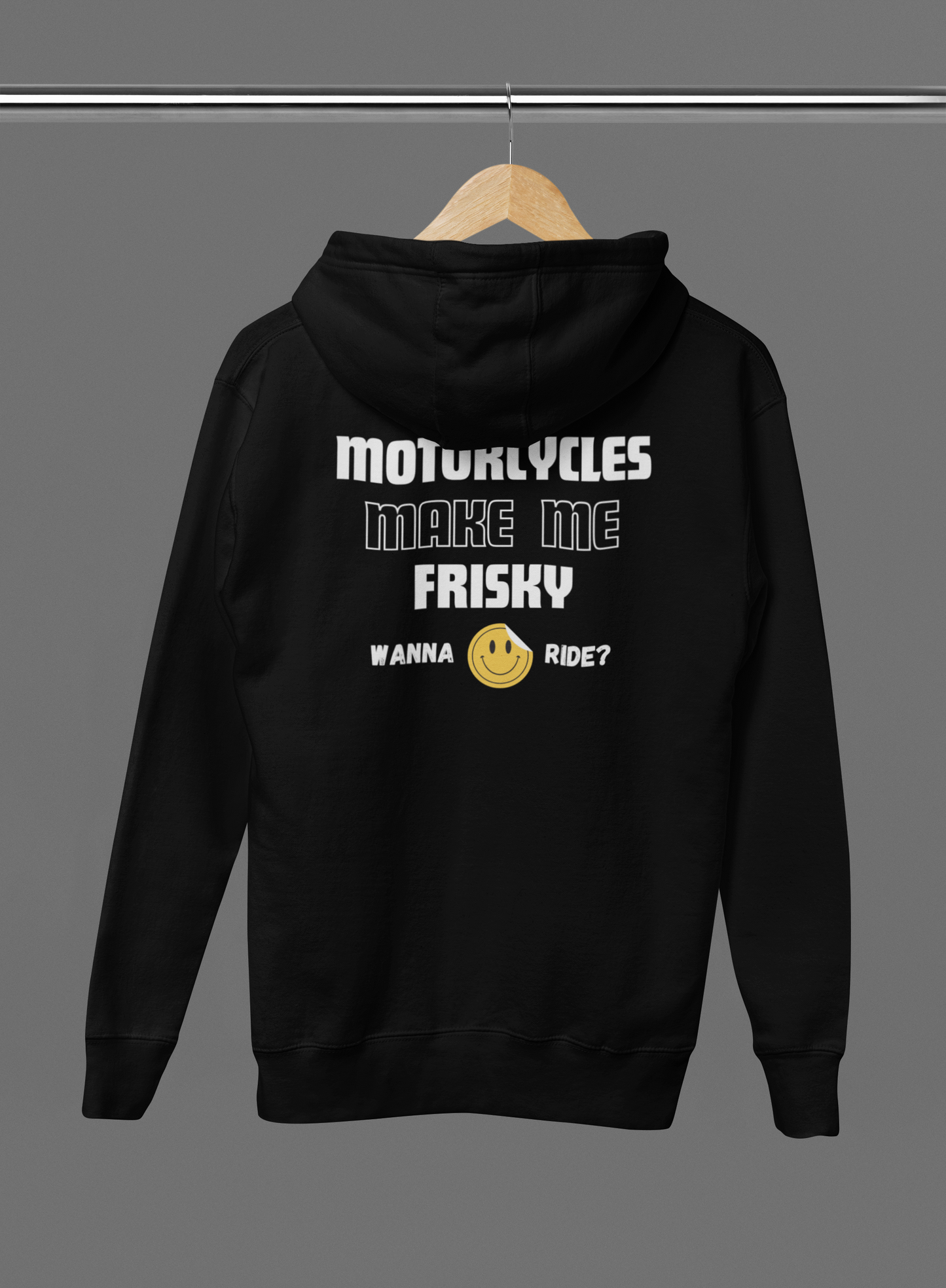 Motorcycles Make Me Frisky - Wanna Ride? WickedLeisure.com