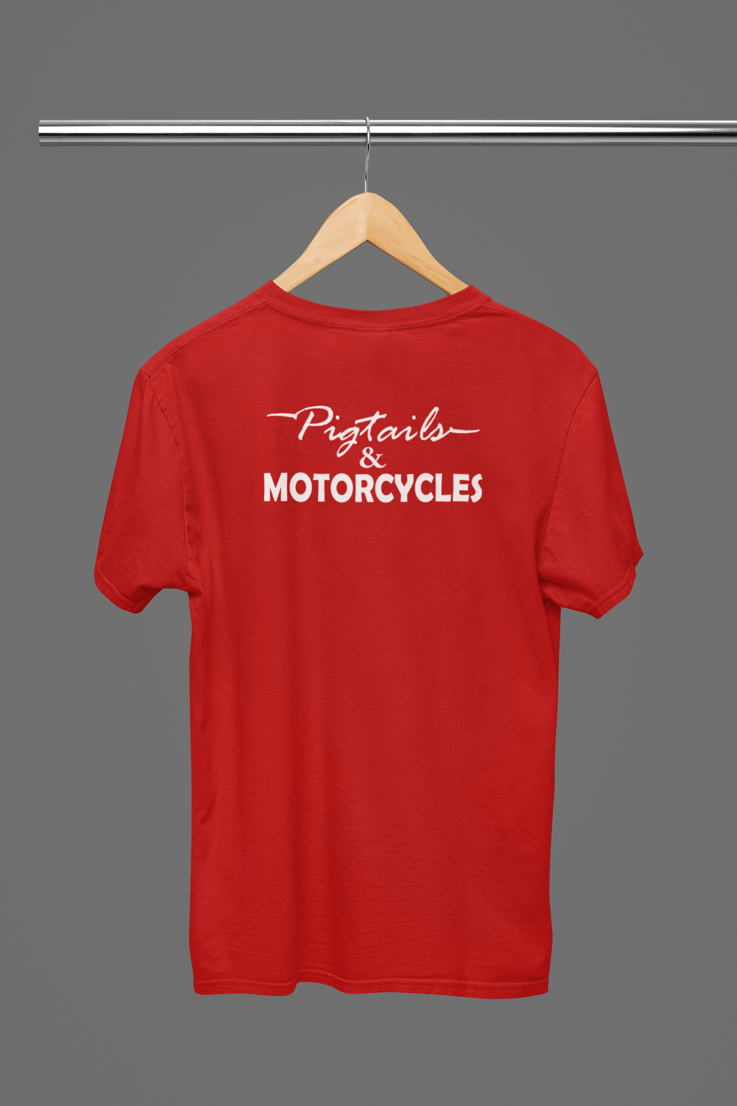 Pigtails & Motorcycles - Custom Motorcycle Streetwear Hoodie/T-Shirt. WickedLeisure.com