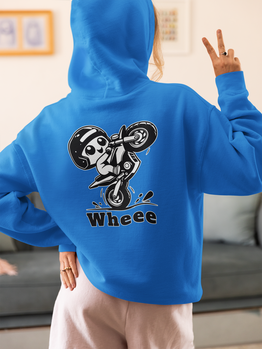 Wheee - Custom Motorcycle Streetwear Hoodie/T-Shirt. WickedLeisure.com