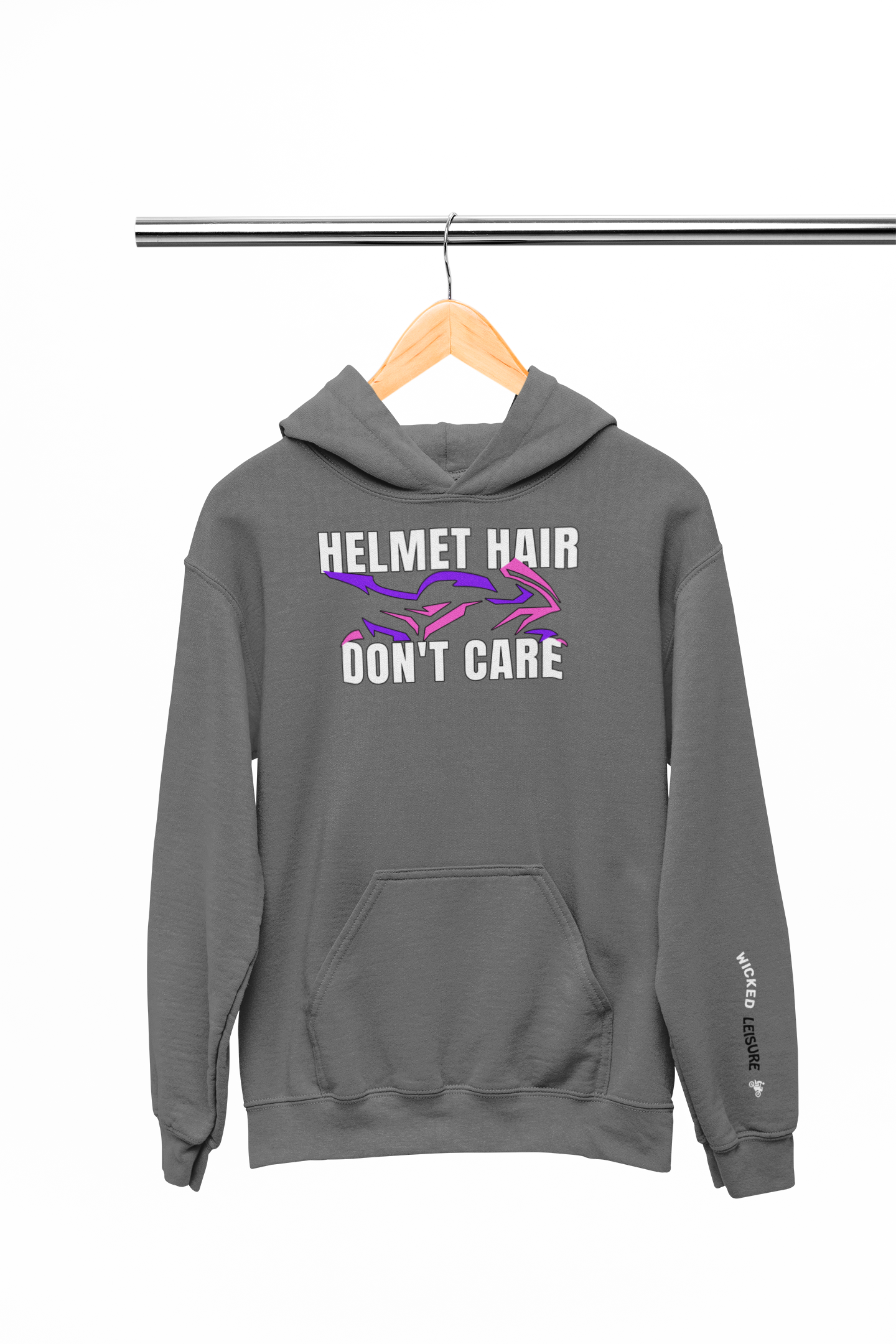 Helmet Hair Don't Care. WickedLeisure.com