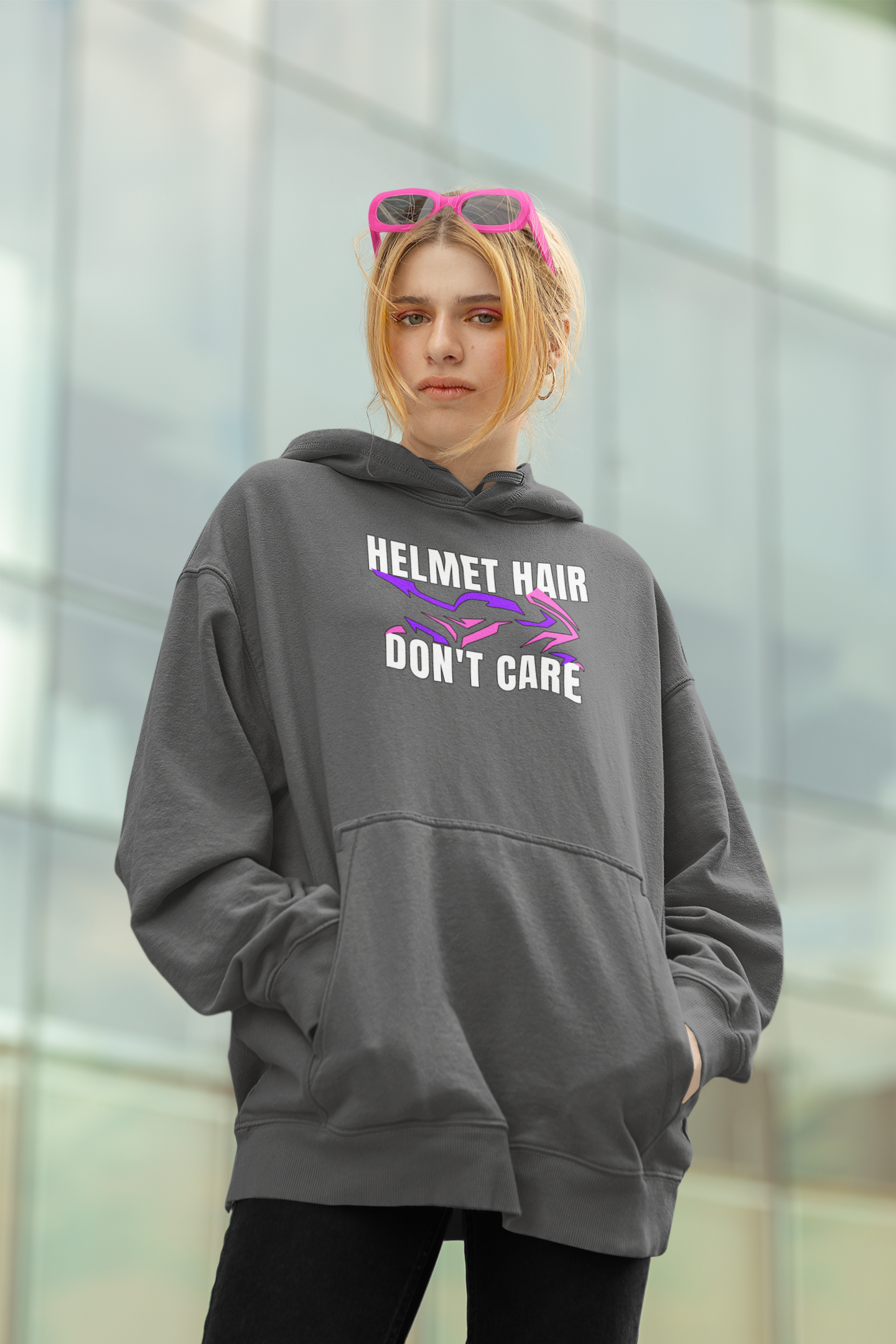 Helmet Hair Don't Care. WickedLeisure.com