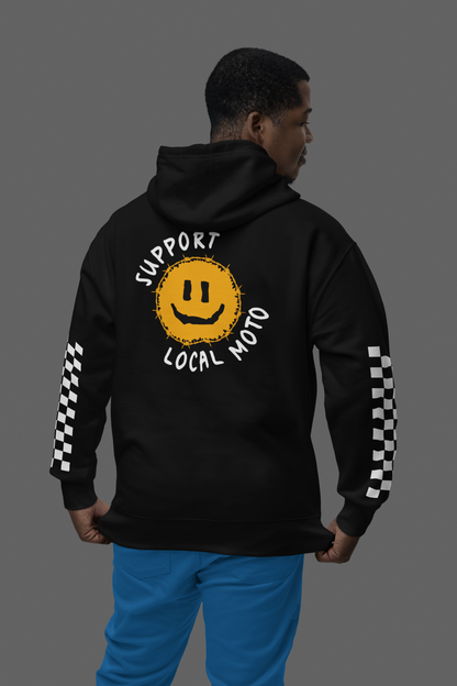 Support Local Moto - Custom Motorcycle Streetwear Hoodie/T-Shirt. WickedLeisure.com