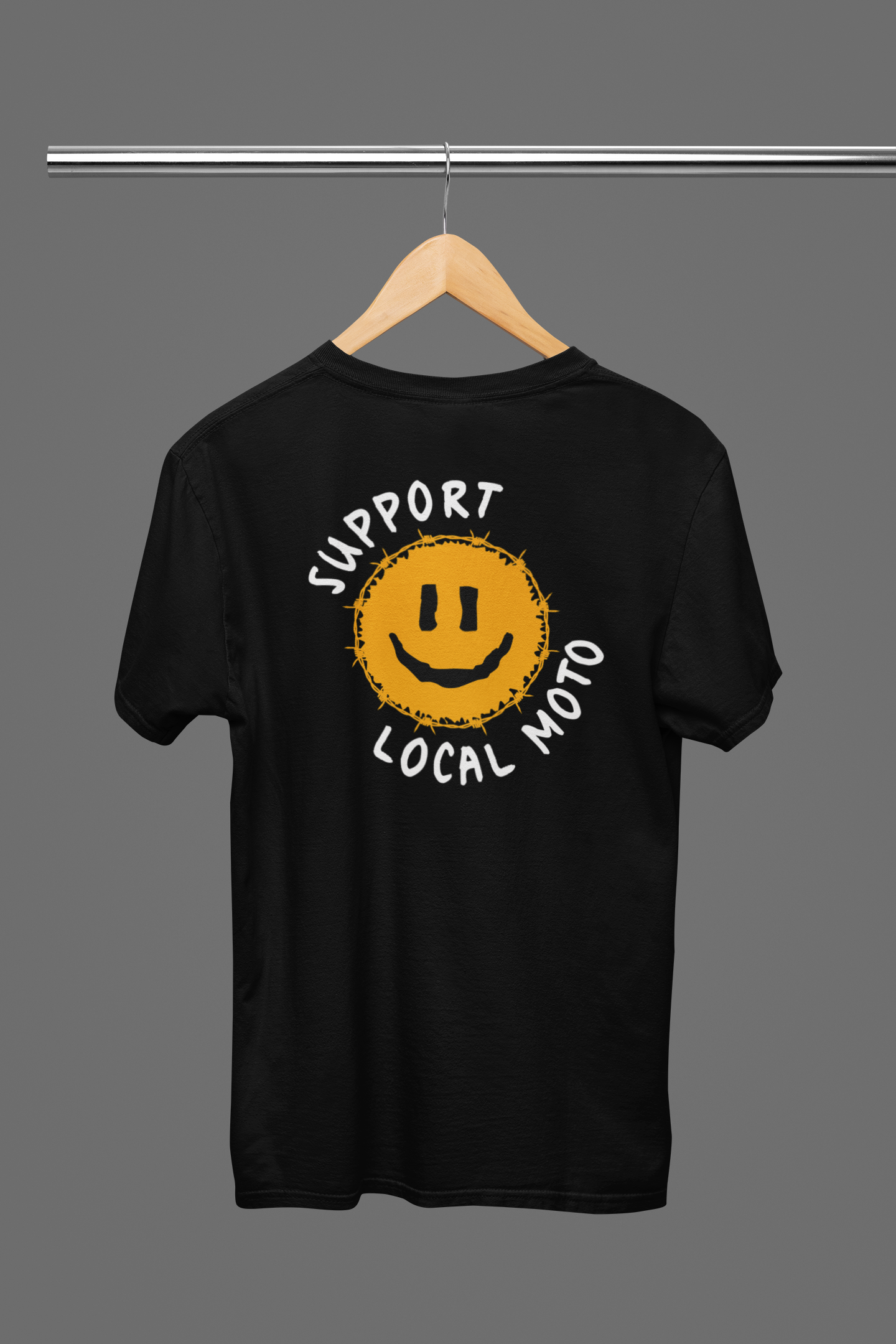 Support Local Moto - Custom Motorcycle Streetwear Hoodie/T-Shirt. WickedLeisure.com