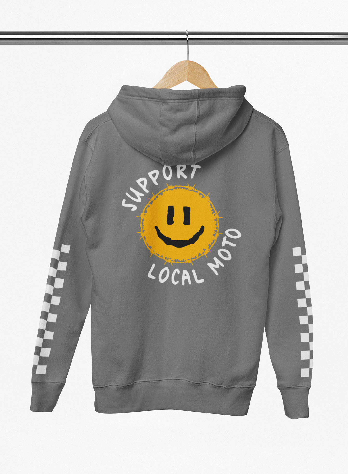 Support Local Moto - Custom Motorcycle Streetwear Hoodie/T-Shirt. WickedLeisure.com