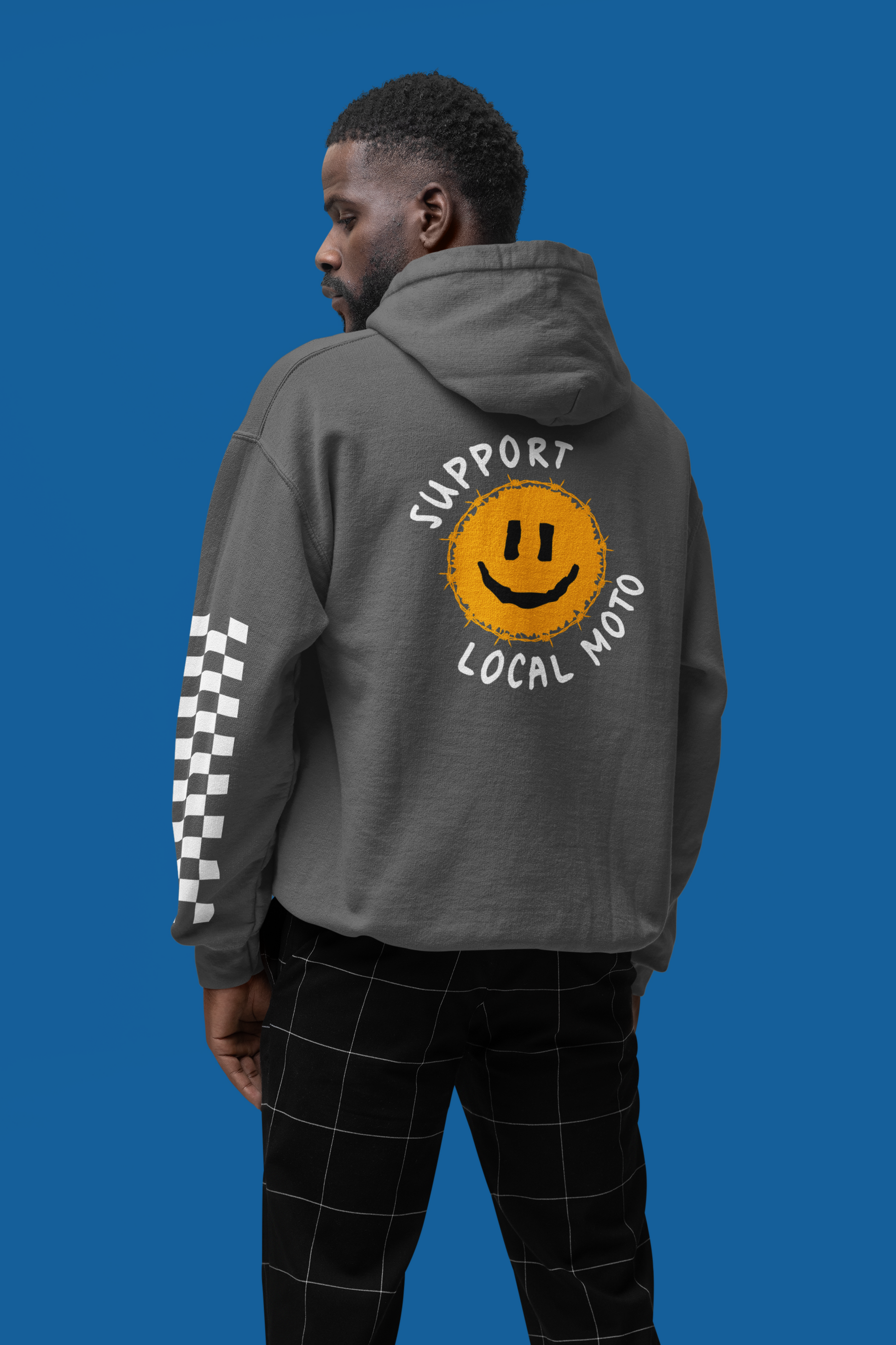 Support Local Moto - Custom Motorcycle Streetwear Hoodie/T-Shirt. WickedLeisure.com