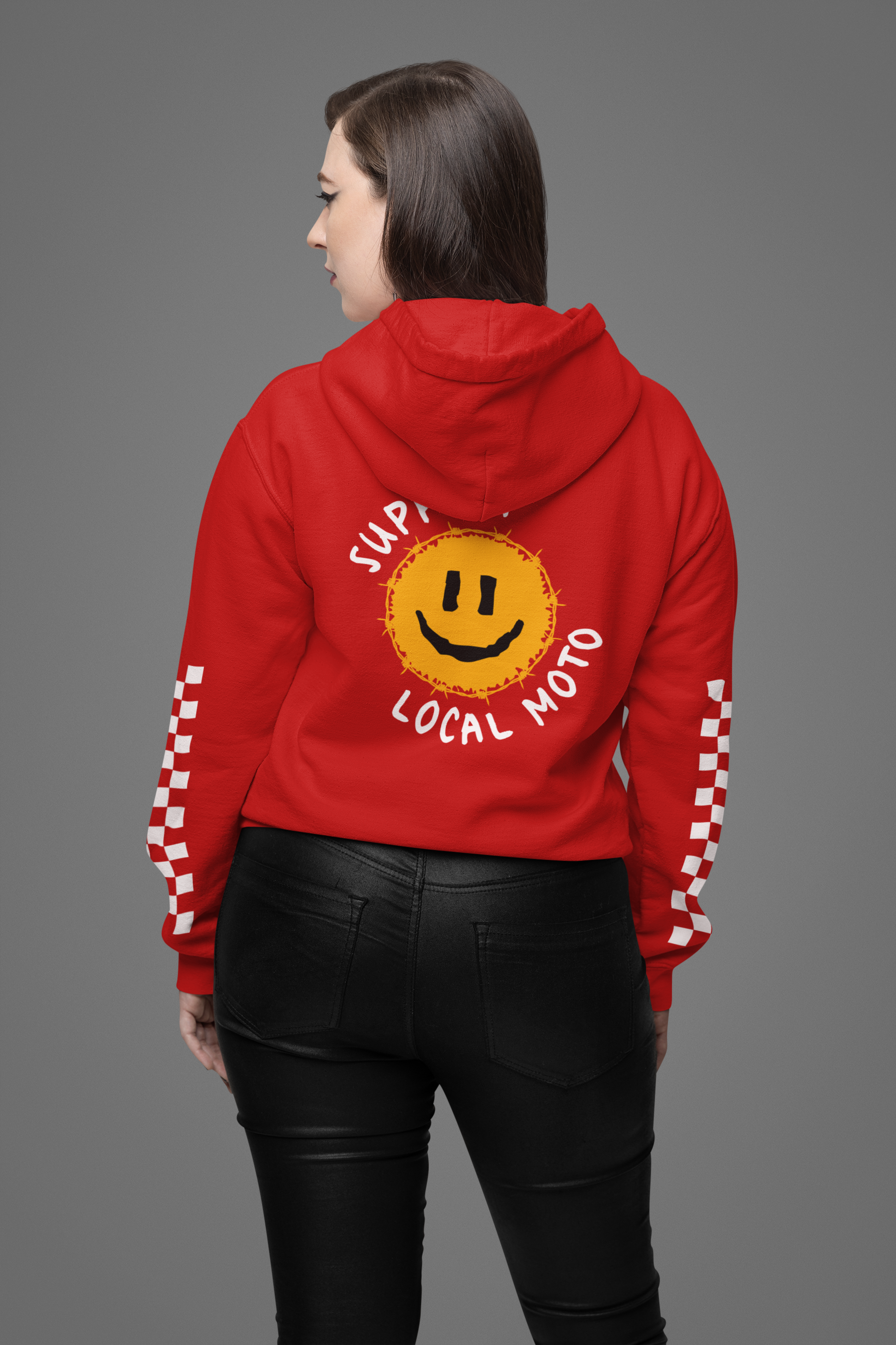 Support Local Moto - Custom Motorcycle Streetwear Hoodie/T-Shirt. WickedLeisure.com